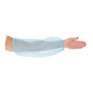 MANGUITO POLIPROPILENO AZUL 45cm (cx100un)